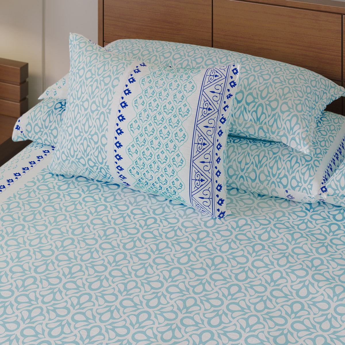 Picture of REGAL Bed Sheet-305 (Empire Blue)