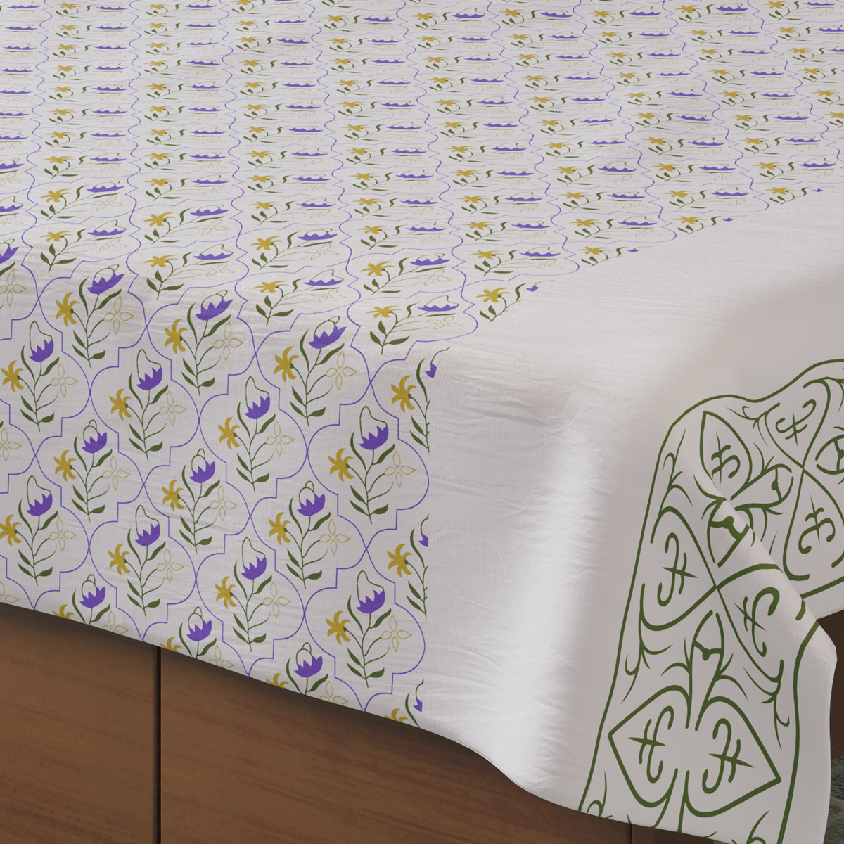 Picture of REGAL Bed Sheet-306 (Salvia)