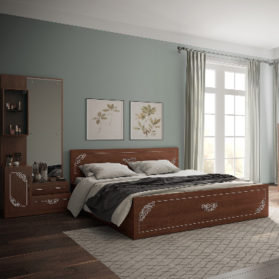 Picture of REGAL Charly Laminated Board Dressing Table CHARLY-DTH-143-1-1-20