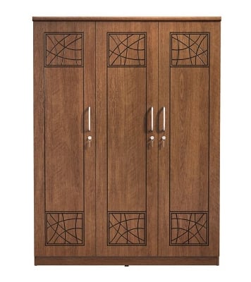 Picture of REGAL CHEVRON Laminated Board Cup Board CBH-145-1-1-20 (3 DOOR)