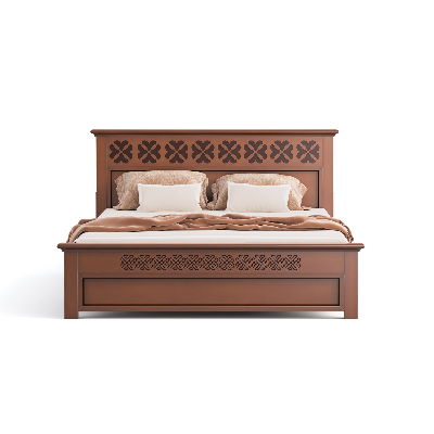 Picture of REGAL Florida Wooden Bed BDH-371-3-1-20 (Queen Bed)