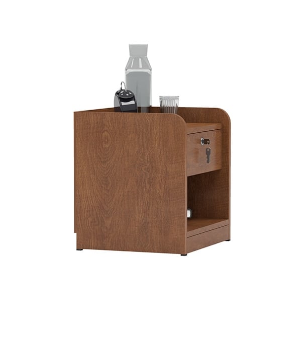 Picture of REGAL Harper Laminated Board Bed Side Table Antique HARPER-BCH-101-1-1-20(1PART)
