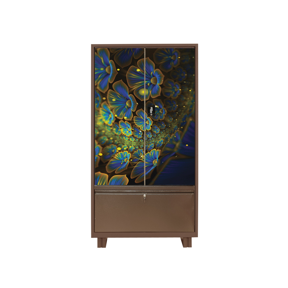 Picture of REGAL HOUSEHOLD ALMIRAH-LOCKER-CHOCO WATER ORCHID