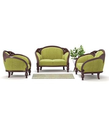 Picture of REGAL Panam Wooden SINGLE SEATER SOFA-SSC-344-3-1-20