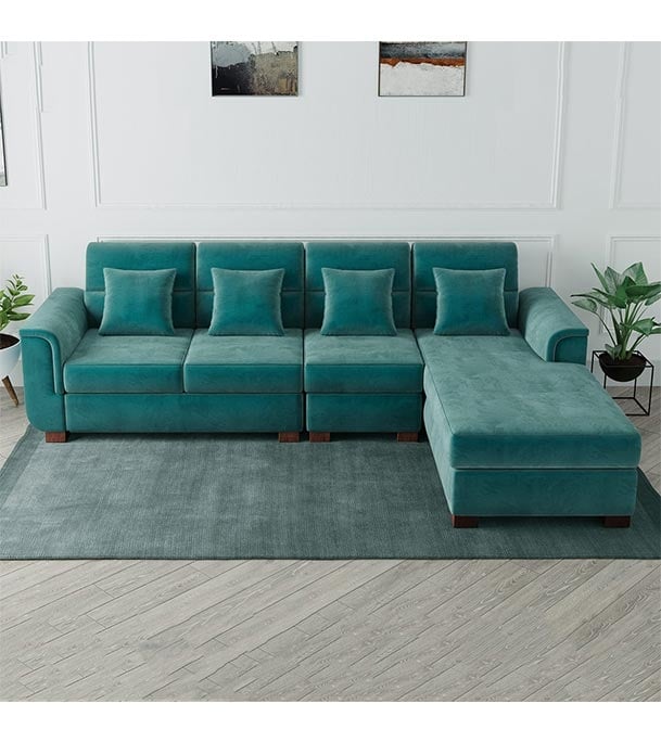 Picture of REGAL Paris Modular L-shape Sofa SDC-365-3-1-20 (L SHAPE SOFA SET)-FABRIC-2141