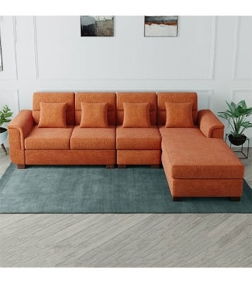 Picture of REGAL Paris Modular L-shape Sofa SDC-365-3-1-20 (L SHAPE SOFA SET)-FABRIC-2143
