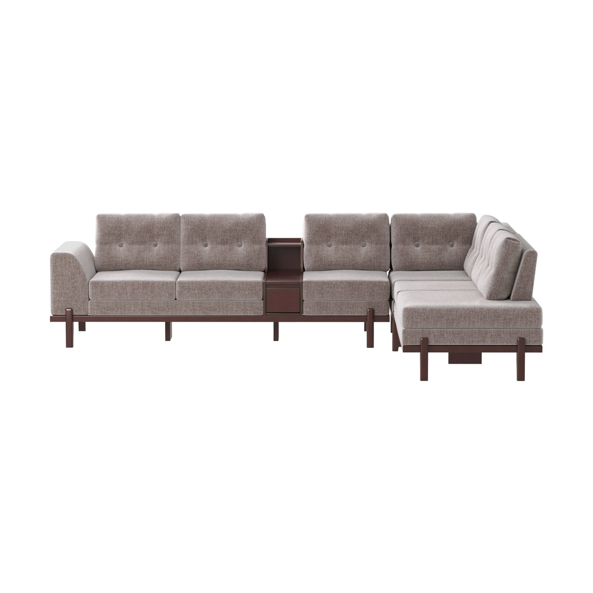 Picture of REGAL SDC-395-3-1-20 (L SHAPE SOFA SET)-FABRIC-2187