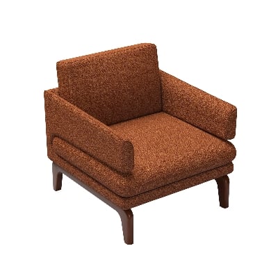 Picture of REGAL Single Sofa FLICK-SSC-3110-3-1-20 (Fabric-2217)