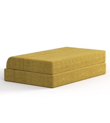 Picture of REGAL Sofa Cum Bed-Yellow SCB-205-6-2-07(SEMI DOUBLE)(Febric-2120)
