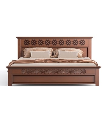 Picture of REGAL WOODEN BED- FLORIDA BDH-371-3-1-20 (Double Bed)