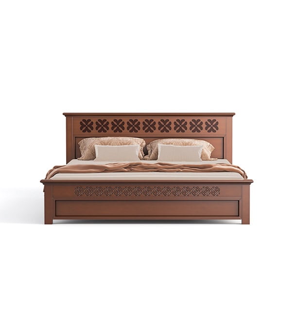 Picture of REGAL WOODEN BED- FLORIDA BDH-371-3-1-20 (King Bed)