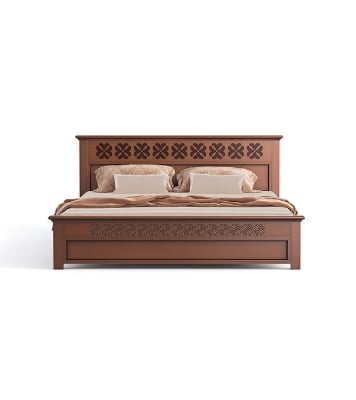Picture of REGAL WOODEN BED- FLORIDA BDH-371-3-1-20 (King Bed)