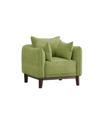 Picture of REGAL Athens Wooden Single Sofa ATHENS-SSC-362-3-1-20(FEBRIC-SF-2121)