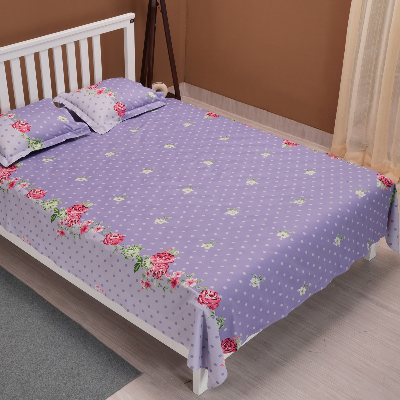Picture of REGAL Bed Sheet Rose Reverie-315 (Purple)