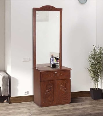 Picture of REGAL Bluebell Wooden Dressing Table Antique DTH-304-3-1-20 (BLUEBELL)