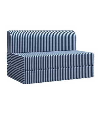 Picture of REGAL Foam Sofa Cum Bed (Single) SCB-205-6-1-07(SINGLE)(Febric-Blue rivers)