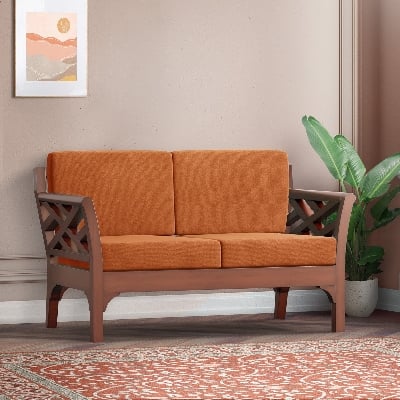 Picture of REGAL DOUBLE SOFA- FLORIDA Loose cushion Sofa-SDC-371-3-1-20(Fabric-2152) (DOUBLE)