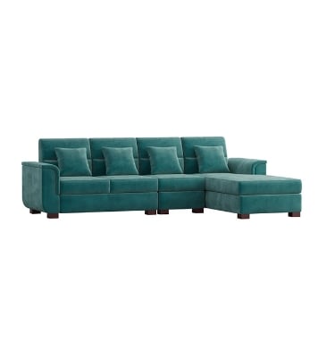 Picture of REGAL Paris Modular L-shape Sofa SDC-365-3-1-20 (L SHAPE SOFA SET)-FABRIC-2141