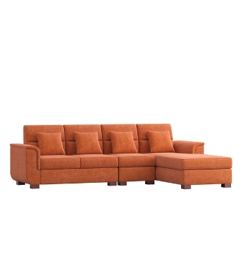 Picture of REGAL Paris Modular L-shape Sofa SDC-365-3-1-20 (L SHAPE SOFA SET)-FABRIC-2143