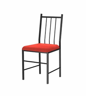 Picture of REGAL Florence Metal Dining Chair Black FLORENCE--CFD-204-6-1-66