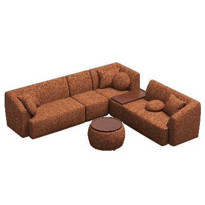 Picture of REGAL SDC-3119-3-1-20 (L SHAPE SOFA SET) (FABRIC-2217)