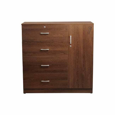 Picture of REGAL Harper Laminated Board Wardrobe Antique HARPER-WARDROBE - WDH-101-1-1-20(2PART)