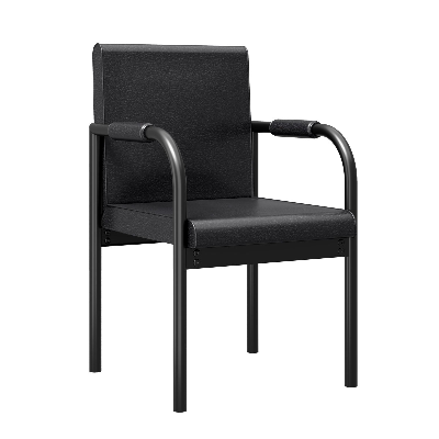 Picture of REGAL Visitor Chair Black CFV-201-6-1-66(1PART)(VISITOR CHAIR)