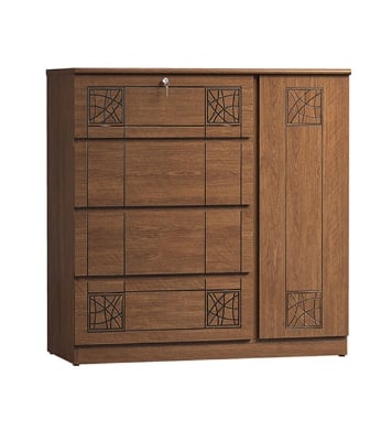 Picture of REGAL WARDROBE CHEVRON WDH-145-1-1-20