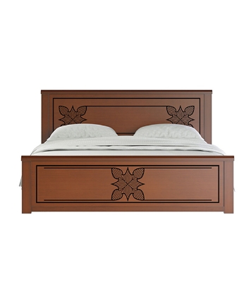 Picture of REGAL Wooden Bed Butterfly-BDH-367-3-1-20 (DOUBLE)