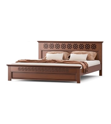 Picture of REGAL WOODEN BED- FLORIDA BDH-371-3-1-20 (Double Bed)