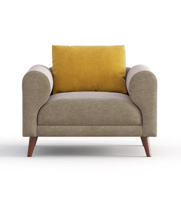 Picture of REGAL Wooden Single Sofa TOKYO SSC-368-3-1-20-FABRIC(2138+2147)