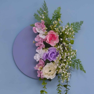 Picture of REGAL Wall Hanging Flower-Round Craft Items-HDC-3044