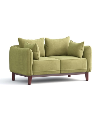 Picture of REGAL WOODEN SOFA- ATHENS Athens-SDC-362-3-1-20 (Fabric-2154) (DOUBLE)