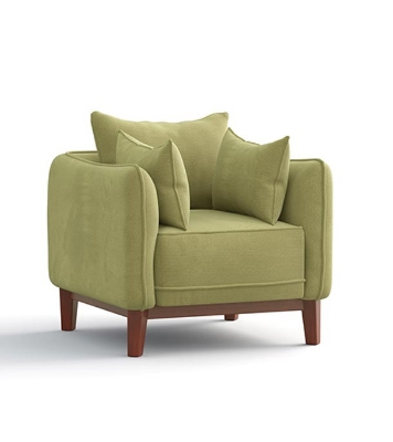 Picture of REGAL WOODEN SOFA- ATHENS Athens-SSC-362-3-1-20 (Fabric-2154) (SINGLE)