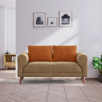 Picture of REGAL WOODEN SOUBLE SOFA- TOKYO SDC-368-3-1-20-FABRIC(2150+2152)