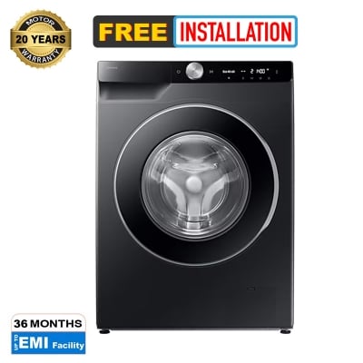 Picture of Samsung 9KG AI  Front Loading Digital Inverter Washing Machine (WW90DG6G94LBU4) 