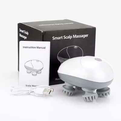 Picture of Electric Head, Scalp Massager | Advance Red Light Therapy for Boost Growth Fall Control Therapy | 3 Speed Mode Handheld,Portable,Scalp Scratcher Body Massage for Growth,Deep Clean & Stress Relaxation Multicolor