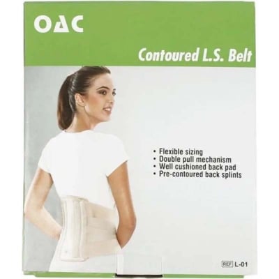 Picture of OAC Contoured L.S. Belt ( Back Pain Support ) Multicolor