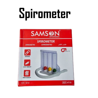 Picture of Spiromiter Ideal for respiratory therapy Multicolor
