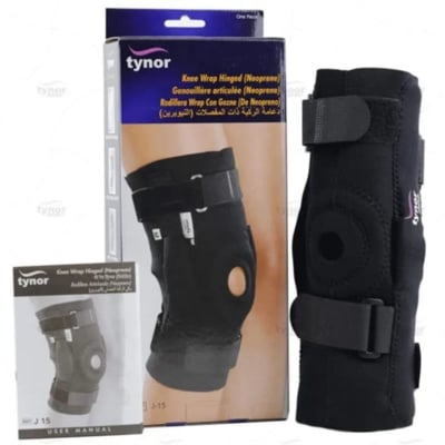 Picture of Tynor Knee Wrap Hinged (Neo) J-15 Compression, Support, Pain Relief Multicolor