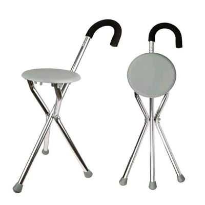 Picture of Walking Stick With Chair Multicolor