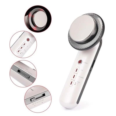 Picture of Portable Ultrasound Therapy and Tens Machine for Back, Knee, Shoulder and All Kind of Muscle Pain Relief Light Ash