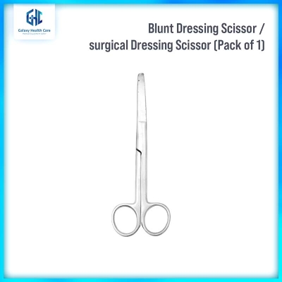 Picture of Blunt Dressing Scissor ⎜Surgical Dressing Scissor (Pack of 1) Beige