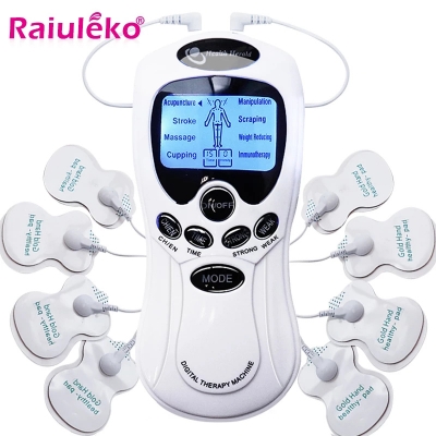 Picture of 8 Models Electric herald Tens Muscle Stimulatar Ems Acupuncture Body Massage Digital Therapy Machine Electrostimulator 