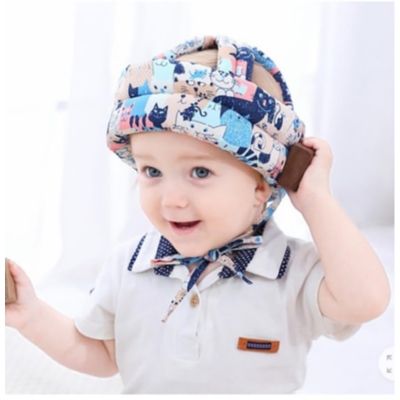 Picture of Baby Head Protector - Baby Helmet for Crawling Walking Running - No Bumps and Soft Cushion - Adjustable Protective Cap Infant Baby Safety Multicolor