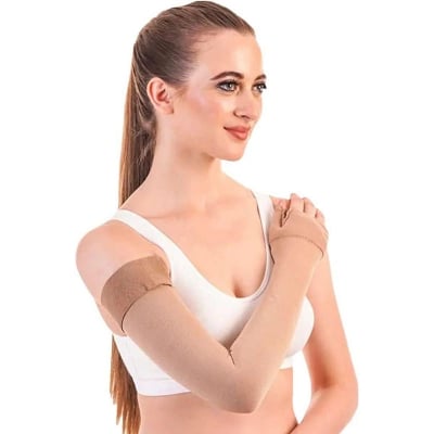 Picture of Lymphedema Compression Arm Sleeve Multicolor