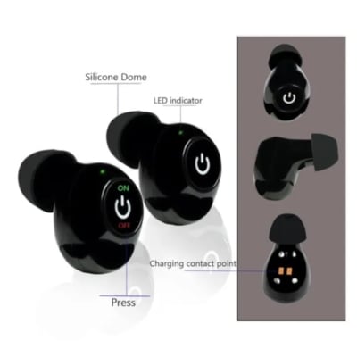 Picture of Axon K 812 Rechargeable/ITE Hearing Aid Machine ITE Hearing Multicolor