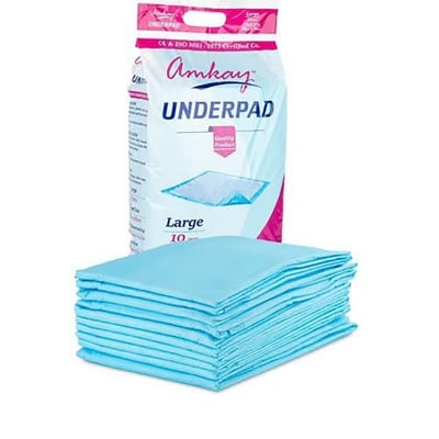 Picture of Good Blue Under Pad Sheet – High Absorbency Hospital Grade (90 x 60 cm) Multicolor