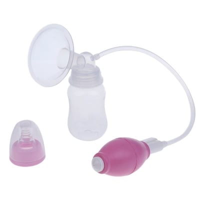 Picture of Hospital Manual Hands Brest Pump Breastfeeding Breastpump Tool for Baby Mother Multicolor