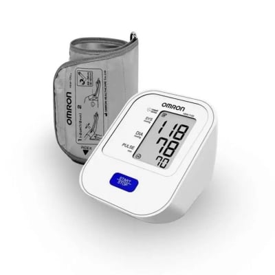 Picture of Omron HEM 7120 Upper Arm Automatic Blood Pressure Home BP Monitor BP Machine Hem 7120 Multicolor